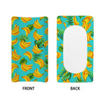 Tropical Banana Leaf Pattern Print Changing Pad Cover