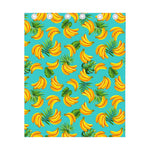 Tropical Banana Leaf Pattern Print Curtain