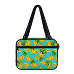 Tropical Banana Leaf Pattern Print Double Strap Bible Bag