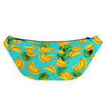 Tropical Banana Leaf Pattern Print Fanny Pack