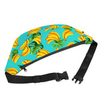 Tropical Banana Leaf Pattern Print Fanny Pack