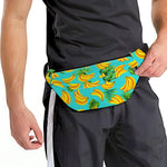 Tropical Banana Leaf Pattern Print Fanny Pack