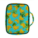 Tropical Banana Leaf Pattern Print Front Pocket Bible Bag