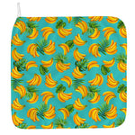 Tropical Banana Leaf Pattern Print Hand Towel