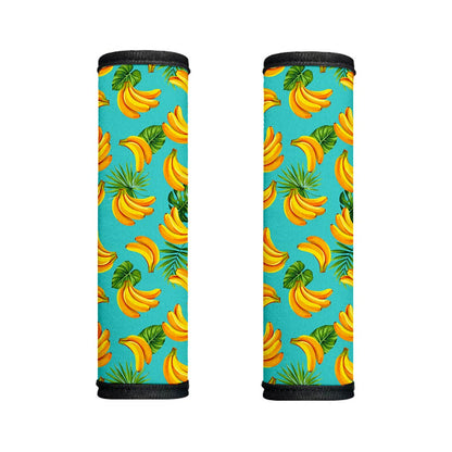 Tropical Banana Leaf Pattern Print Handle Covers