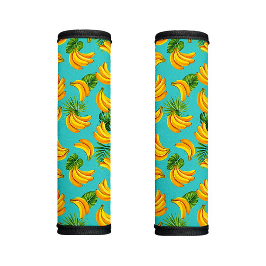 Tropical Banana Leaf Pattern Print Handle Covers