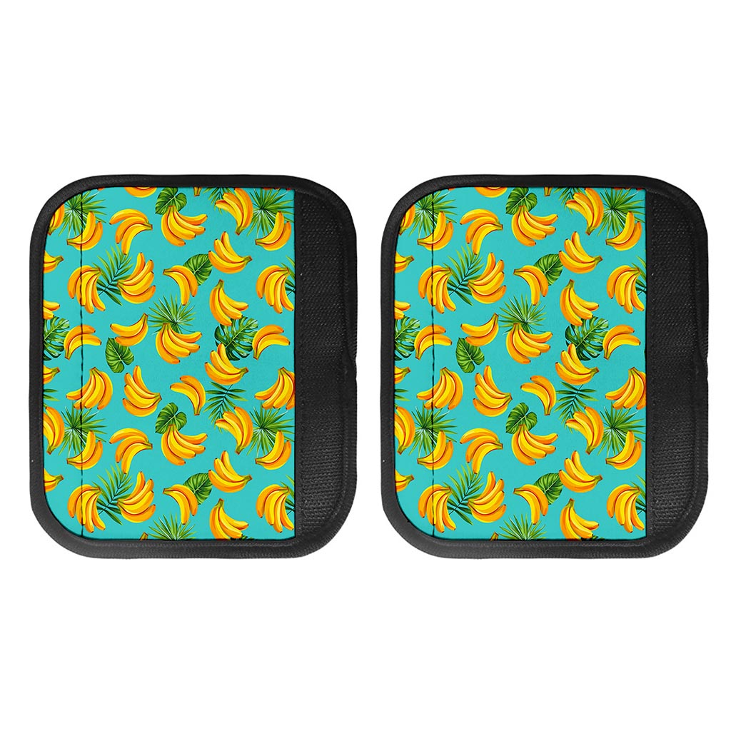Tropical Banana Leaf Pattern Print Handle Covers