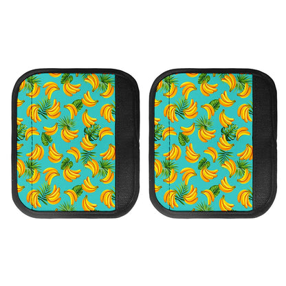 Tropical Banana Leaf Pattern Print Handle Covers