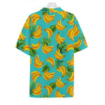 Tropical Banana Leaf Pattern Print Hawaiian Shirt