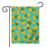 Tropical Banana Leaf Pattern Print House Flag