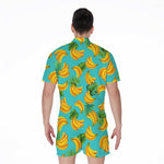 Tropical Banana Leaf Pattern Print Men's Rompers