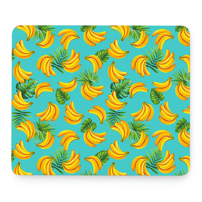 Tropical Banana Leaf Pattern Print Mouse Pad