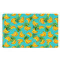Tropical Banana Leaf Pattern Print Polyester Doormat