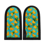 Tropical Banana Leaf Pattern Print Skillet Handle Cover
