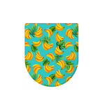 Tropical Banana Leaf Pattern Print Toilet Lid Cover