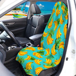 Tropical Banana Leaf Pattern Print Waterproof Car Seat Cover