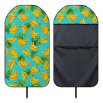 Tropical Banana Leaf Pattern Print Waterproof Car Seat Cover