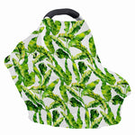 Tropical Banana Leaves Pattern Print Baby Seat Cover