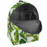 Tropical Banana Leaves Pattern Print Backpack