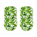 Tropical Banana Leaves Pattern Print Bar Stool Covers