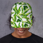 Tropical Banana Leaves Pattern Print Baseball Cap