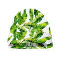 Tropical Banana Leaves Pattern Print Beanie