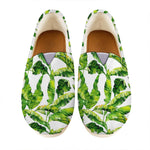Tropical Banana Leaves Pattern Print Casual Shoes