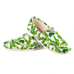 Tropical Banana Leaves Pattern Print Casual Shoes