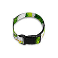 Tropical Banana Leaves Pattern Print Dog Collar