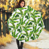 Tropical Banana Leaves Pattern Print Foldable Umbrella