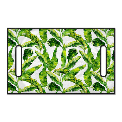 Tropical Banana Leaves Pattern Print Golf Cart Seat Cover