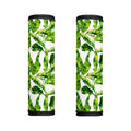Tropical Banana Leaves Pattern Print Handle Covers