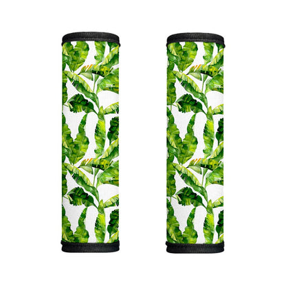 Tropical Banana Leaves Pattern Print Handle Covers