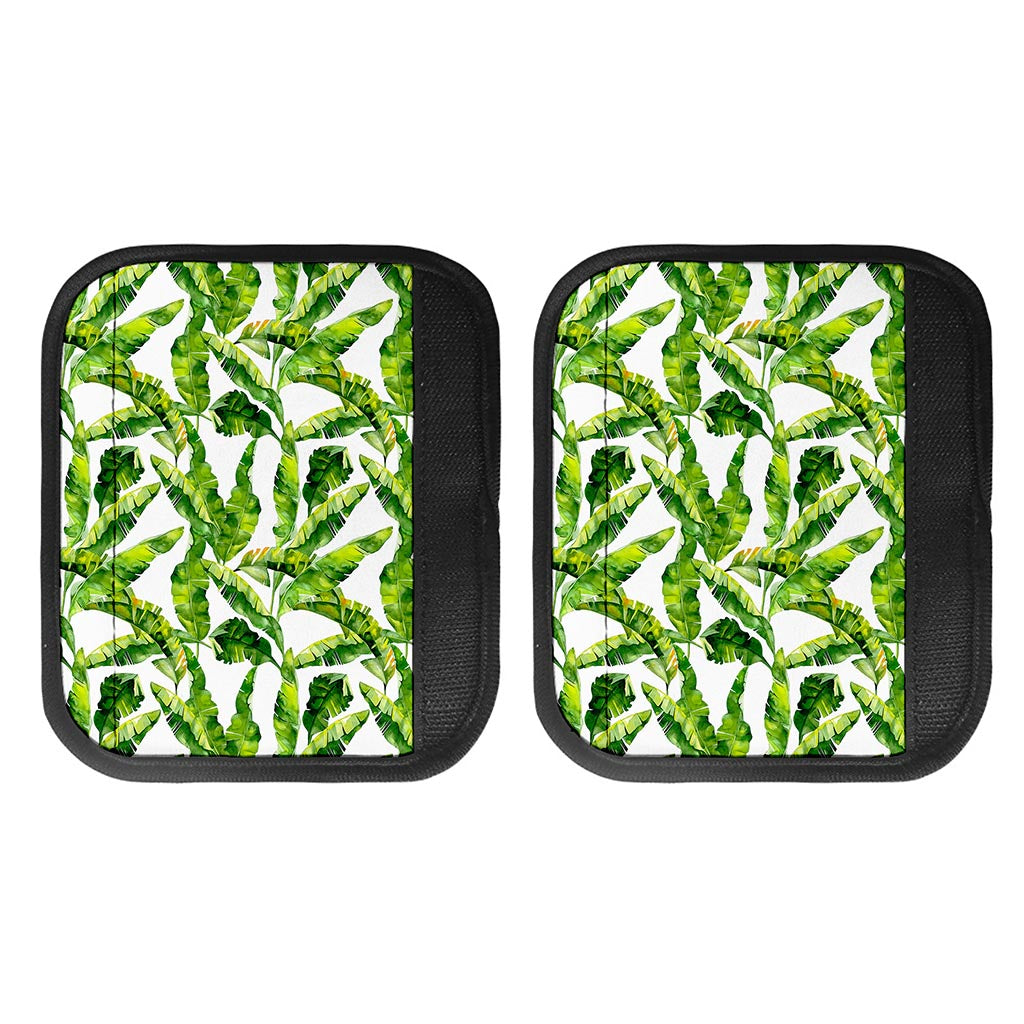 Tropical Banana Leaves Pattern Print Handle Covers