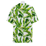Tropical Banana Leaves Pattern Print Hawaiian Shirt