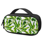 Tropical Banana Leaves Pattern Print Insulin Cooler Travel Case