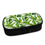 Tropical Banana Leaves Pattern Print Insulin Cooler Travel Case