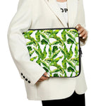 Tropical Banana Leaves Pattern Print Laptop Sleeve