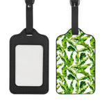 Tropical Banana Leaves Pattern Print Luggage Tag