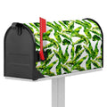 Tropical Banana Leaves Pattern Print Mailbox Cover