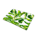 Tropical Banana Leaves Pattern Print Pet Cooling Mat Cover