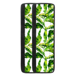 Tropical Banana Leaves Pattern Print Refrigerator Handle Covers