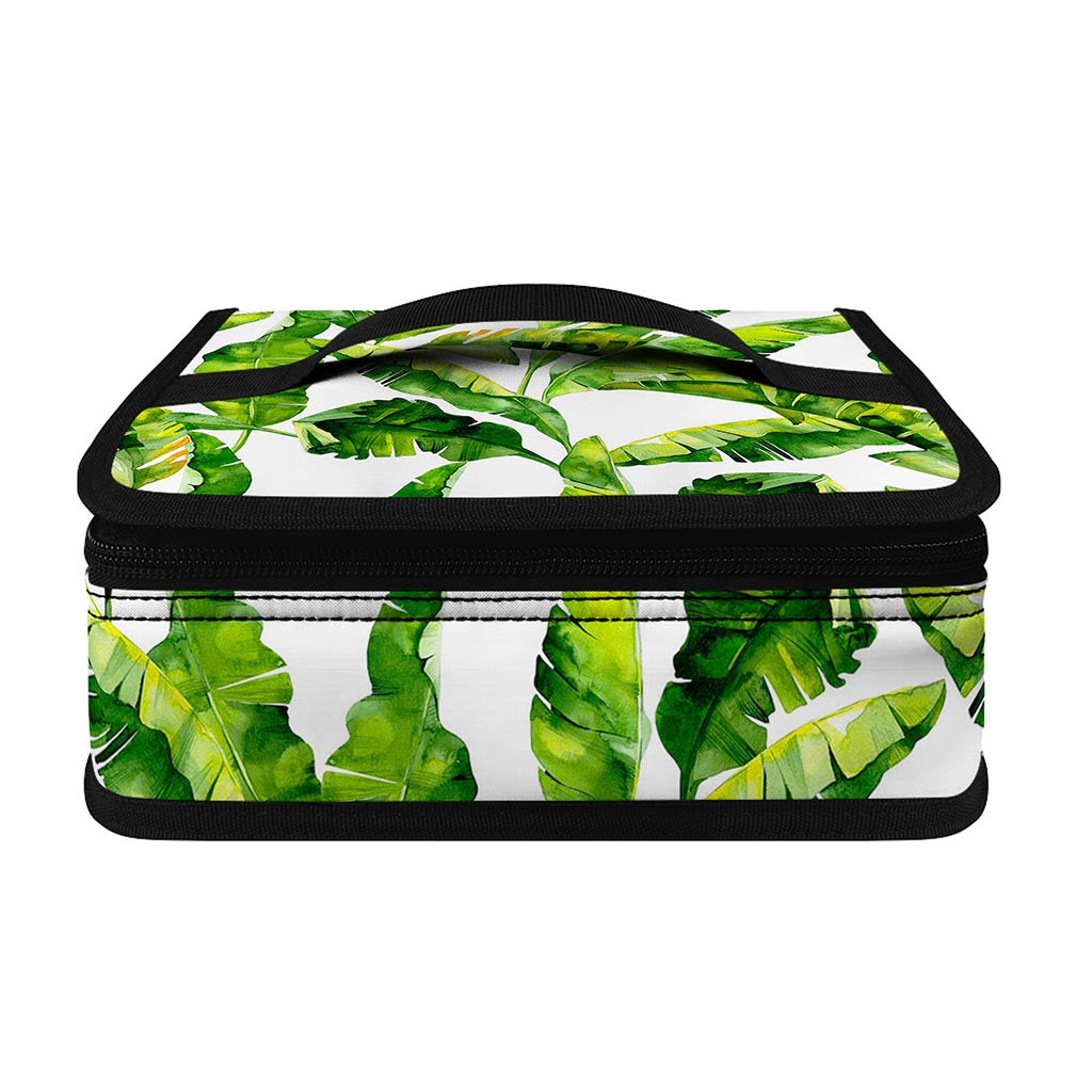Tropical Banana Leaves Pattern Print Small Lunch Bag