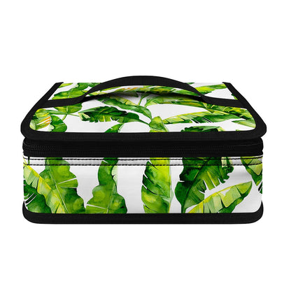 Tropical Banana Leaves Pattern Print Small Lunch Bag
