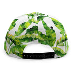 Tropical Banana Leaves Pattern Print Snapback Cap