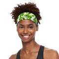 Tropical Banana Leaves Pattern Print Sports Headband