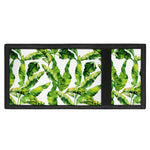 Tropical Banana Leaves Pattern Print Trifold Wallet
