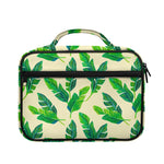 Tropical Banana Palm Leaf Pattern Print Briefcase Bible Bag