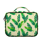 Tropical Banana Palm Leaf Pattern Print Briefcase Bible Bag