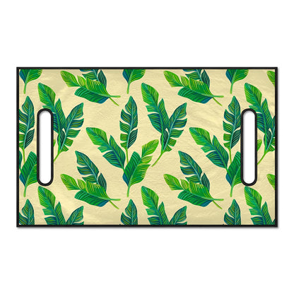 Tropical Banana Palm Leaf Pattern Print Golf Cart Seat Cover